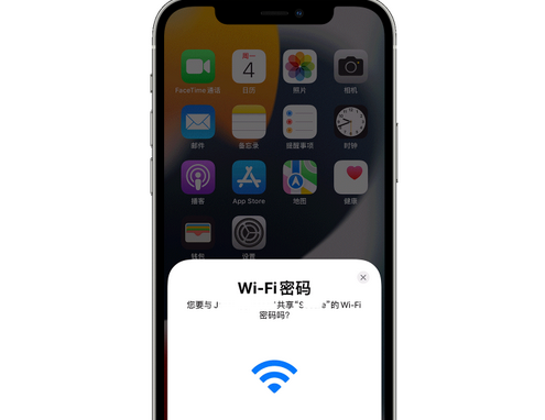 前进苹果15维修店分享iPhone15如何共享Wi-Fi密码 